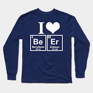 Science loves Beer Long Sleeve T-Shirt